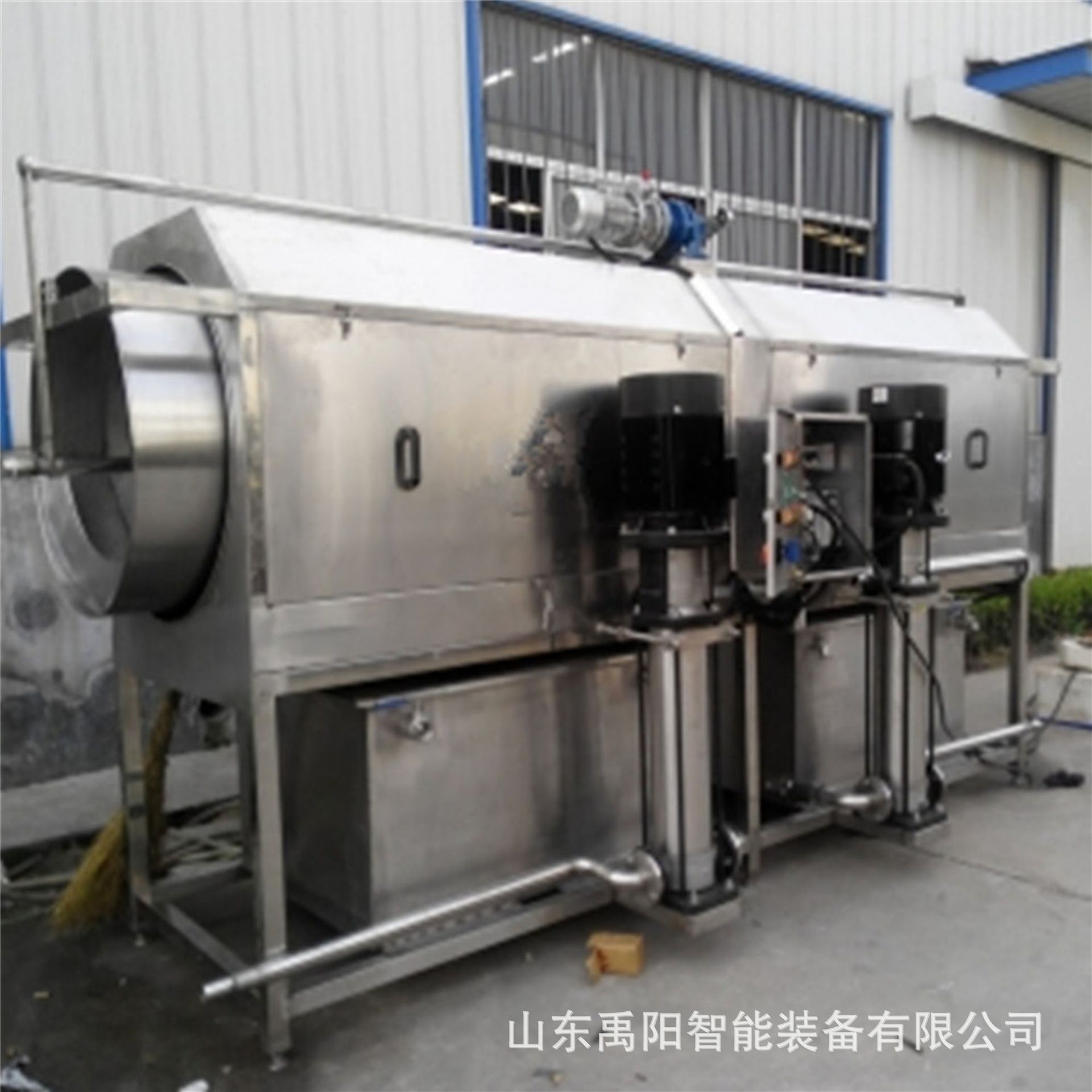 禹陽制造 香芋滾筒清洗機與毛豆清洗機器、杏仁去皮清洗設備的全方位解析